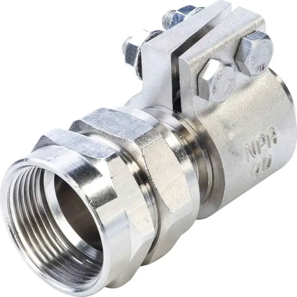 [855241788] رابط توپیچ با مهره ماسوره کلمپی "40mmx1 1/4 - (  99020171828  ) 