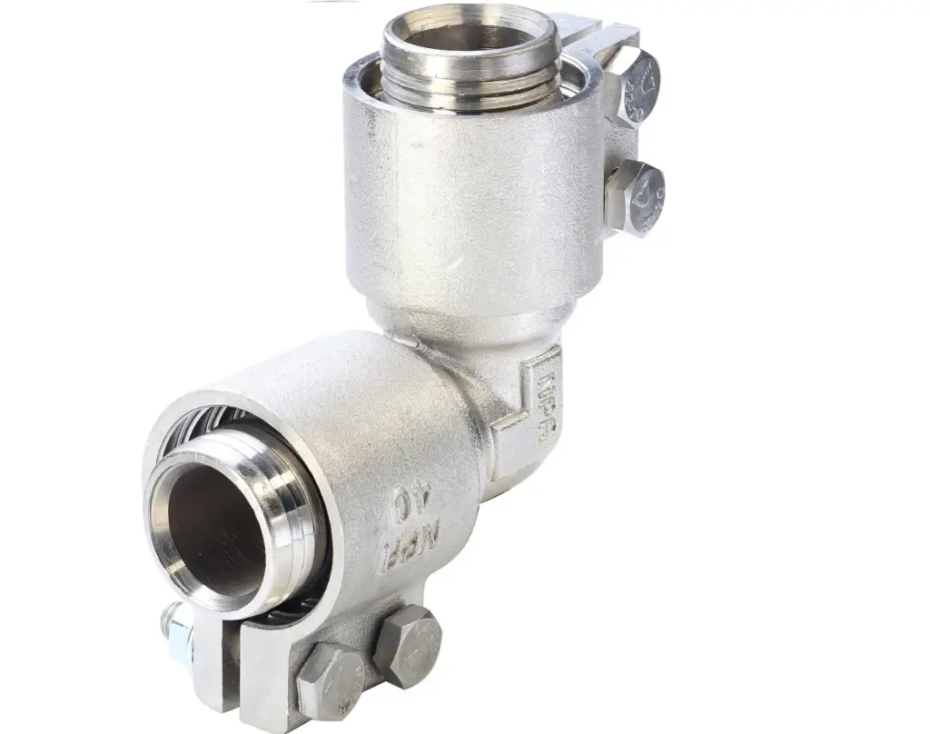 زانو 90 درجه کلمپی 40mm - (  99020170518  ) 