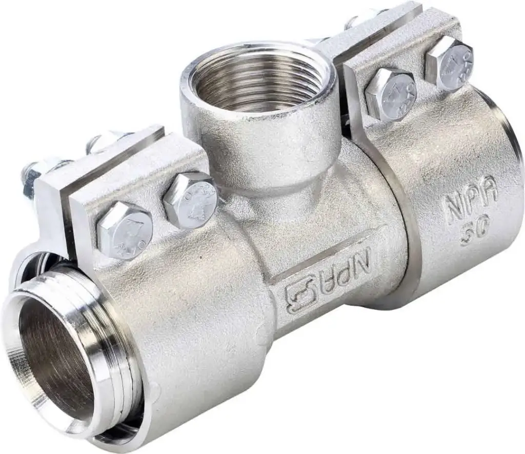 سه راهی توپیچ کلمپی 50mmx1"x50mm - (  99020171780  ) 