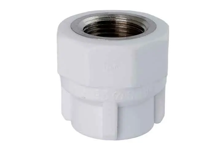 بوشن یکسر فلزی سفید "20mmx1/2 - (  99010221008  ) 