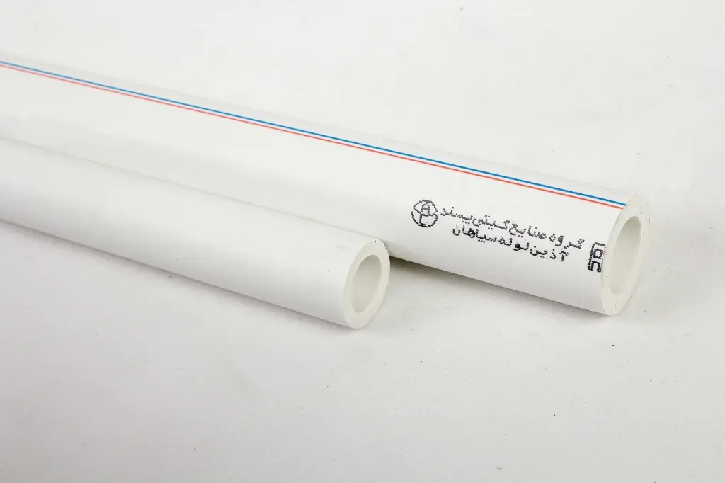 لوله تک لایه سفید 50mm   PP-RCT - (  99010360050  ) 