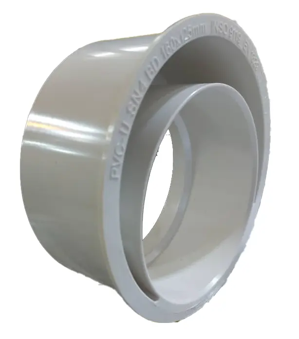 [855382680] تبدیل PVC-U خارج مرکز  تودرتو 160x125mm - (  99260157512  ) 