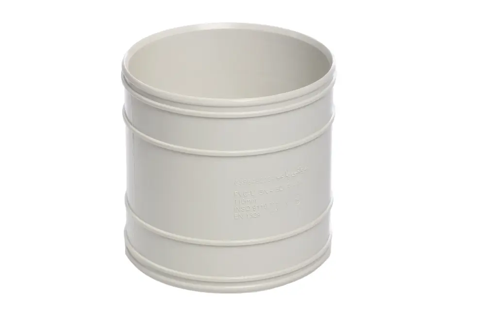 رابط لوله استپ دار 90mm PVC-U - (  99260175090  ) 