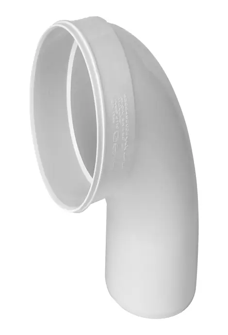 زانو 87 درجه خمدار  63mm PVC-U - (  99260138963  ) 