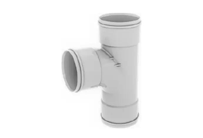 [855382557] سه راهی سه سر کوپل 90  درجه 63mm PVC-U - (  99260148863  ) 