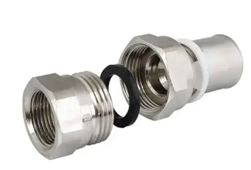 [855161788] رابط توپیچ با مهره ماسوره پرسی "40mmx1 1/4 - (  99020130828  ) 