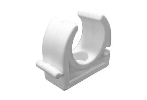 [807211113] بست لوله سفید 32mm - (  99010250944  ) 