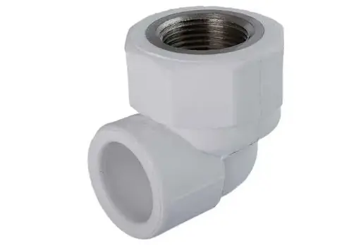 [855341341] زانو یکسر بوشن فلزی سفید "32mx3/4 - (  99010223016  ) 