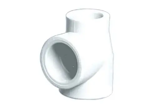 [855321633] سه راهی تبدیل سفید 40x32x40mm - (  99010213545  ) 