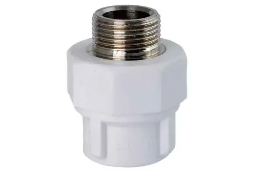 [855341205] مغزی یکسر فلزی سفید "20mmx3/4 - (  99010221210  ) 