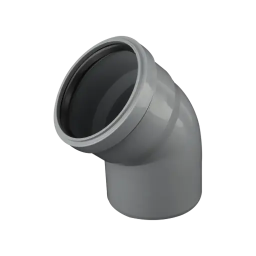 [855361550] زانو پوشفیت 45 درجه 160mm - (  99050230845  )  - 